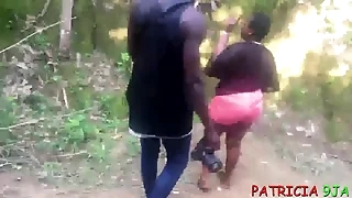 ONE TEEN Amateurish EBONY PORNSTAR FUCKED BBW PATRICIA 9JA ON An obstacle ROAD SIDE WHEN PEOPLE ARE PASSING&period;