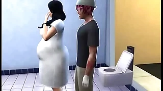 Karas domination in hospital bathroom