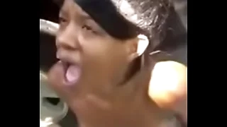 Pee On Ebony Girlfriend&excl;